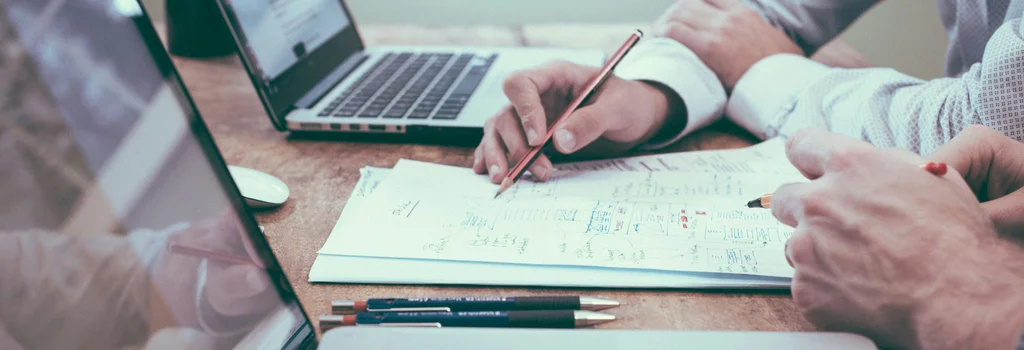 Doctor using a tablet for medical records